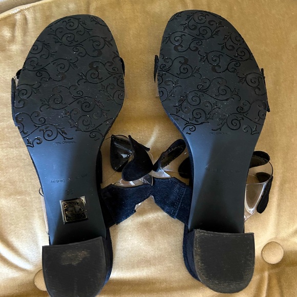 Brenda Zaro Black Heart Heels From Spain Size 6 - Picture 6 of 7